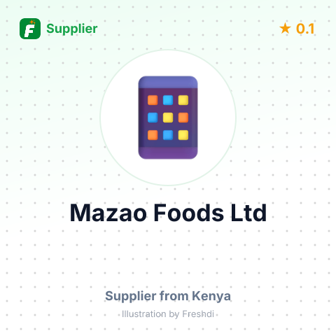 Mazao Foods Ltd  – summary card, no photo uploaded yet