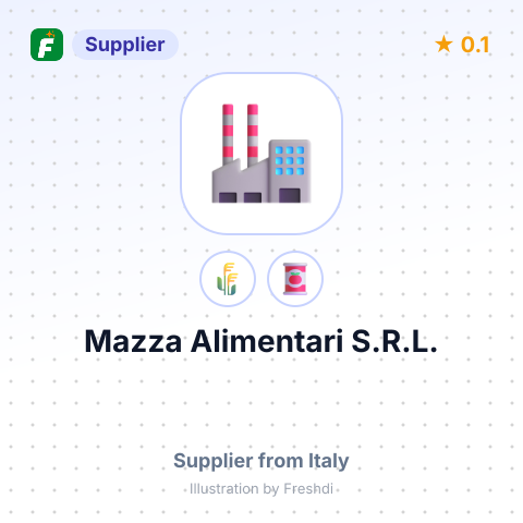 Mazza Alimentari S.R.L. – summary card, no photo uploaded yet