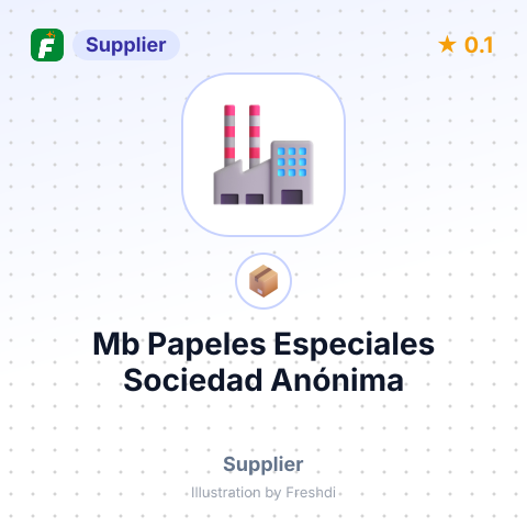 Mb Papeles Especiales Sociedad Anónima – summary card, no photo uploaded yet