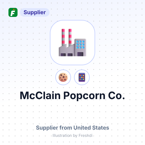 McClain Popcorn Co. – summary card, no photo uploaded yet