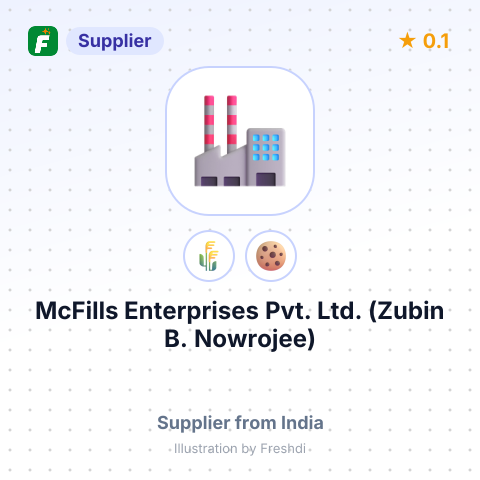 McFills Enterprises Pvt. Ltd. (Zubin B. Nowrojee) – summary card, no photo uploaded yet