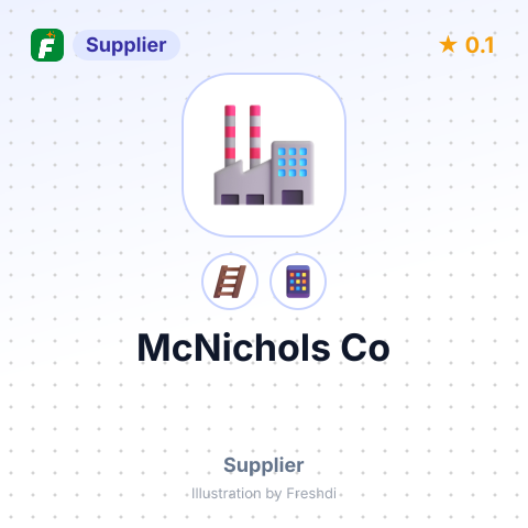 McNichols Co – summary card, no photo uploaded yet