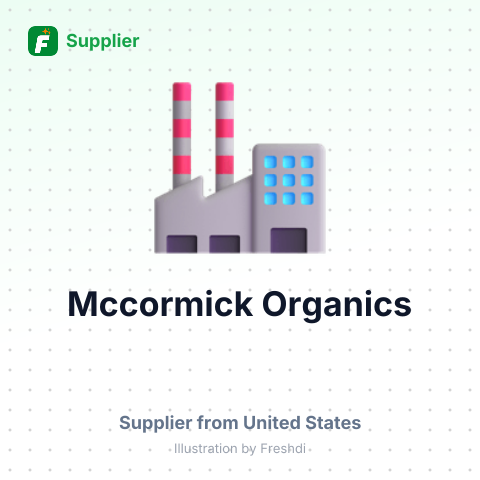 Mccormick Organics – summary card, no photo uploaded yet