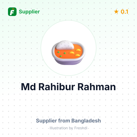 Md Rahibur Rahman  – summary card, no photo uploaded yet