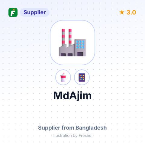 MdAjim – summary card, no photo uploaded yet