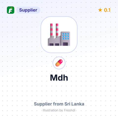 Mdh  – summary card, no photo uploaded yet