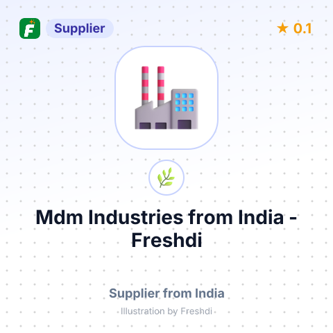 Mdm Industries  – summary card, no photo uploaded yet