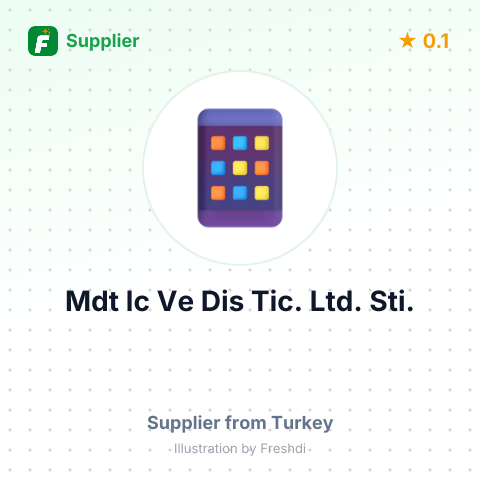 Mdt Ic Ve Dis Tic. Ltd. Sti.  – summary card, no photo uploaded yet