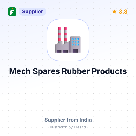 Mech Spares Rubber Products – summary card, no photo uploaded yet