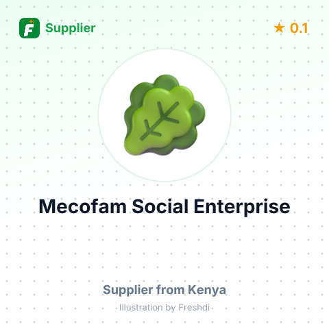 Mecofam Social Enterprise – summary card, no photo uploaded yet
