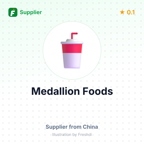 Medallion Foods  – summary card, no photo uploaded yet