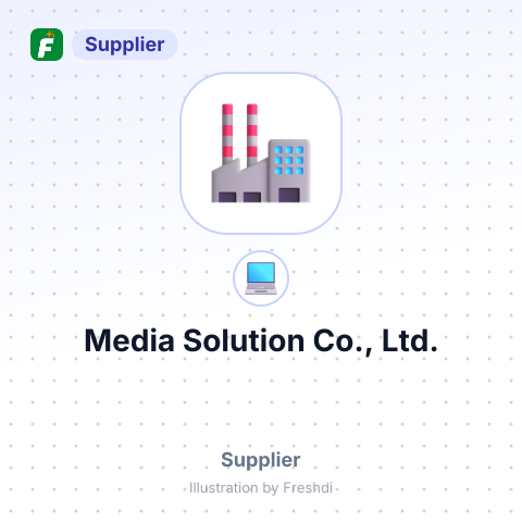 Media Solution Co., Ltd. – summary card, no photo uploaded yet