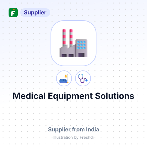Medical Equipment Solutions – summary card, no photo uploaded yet