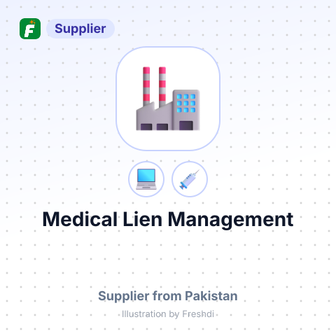 Medical Lien Management – summary card, no photo uploaded yet