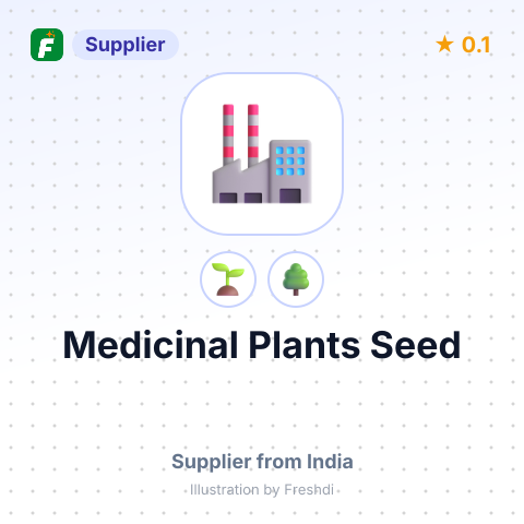 Medicinal Plants Seed  – summary card, no photo uploaded yet