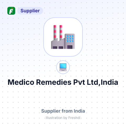 Medico Remedies Pvt Ltd,India – summary card, no photo uploaded yet