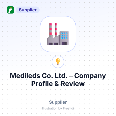 Medileds Co., Ltd. – summary card, no photo uploaded yet