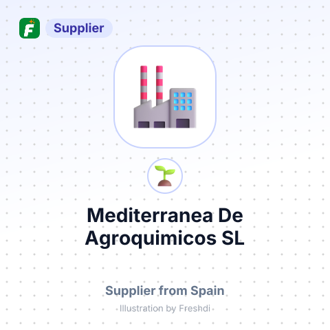 Mediterranea De Agroquimicos SL – summary card, no photo uploaded yet