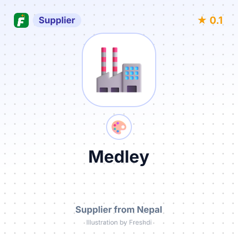 Medley  – summary card, no photo uploaded yet