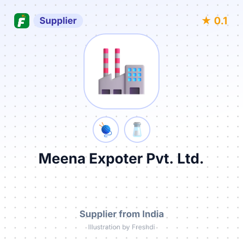 Meena Expoter Pvt. Ltd.  – summary card, no photo uploaded yet
