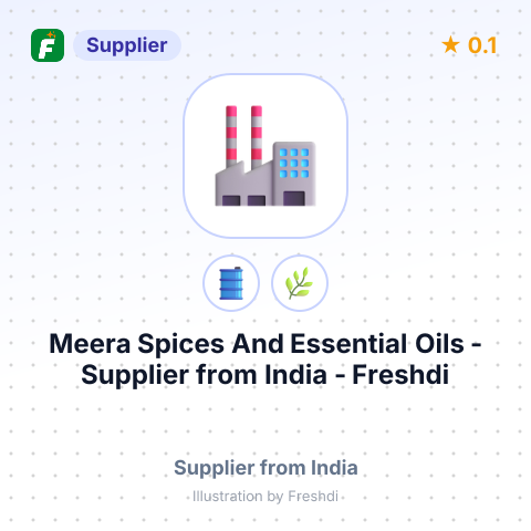 Meera Spices And Essential Oils  – summary card, no photo uploaded yet