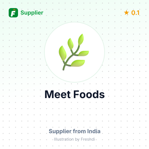 Meet Foods – summary card, no photo uploaded yet