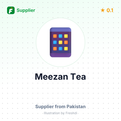 Meezan Tea  – summary card, no photo uploaded yet