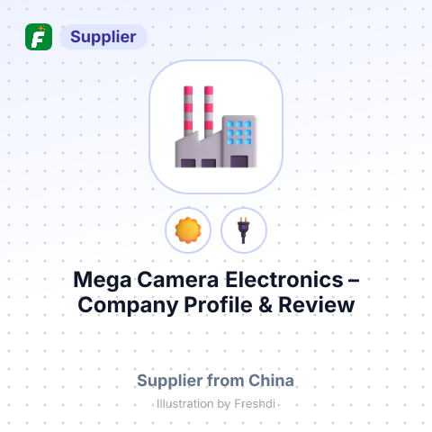 Mega Camera Electronics – summary card, no photo uploaded yet