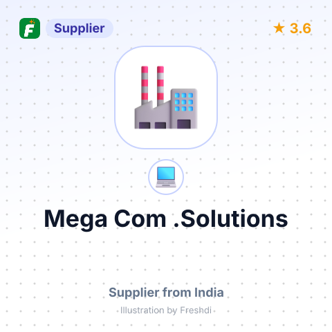 Mega Com .Solutions – summary card, no photo uploaded yet