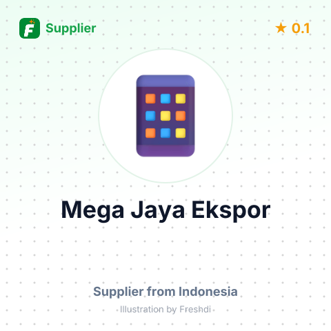 Mega Jaya Ekspor  – summary card, no photo uploaded yet