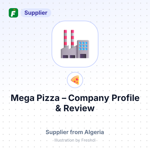 Mega Pizza – summary card, no photo uploaded yet