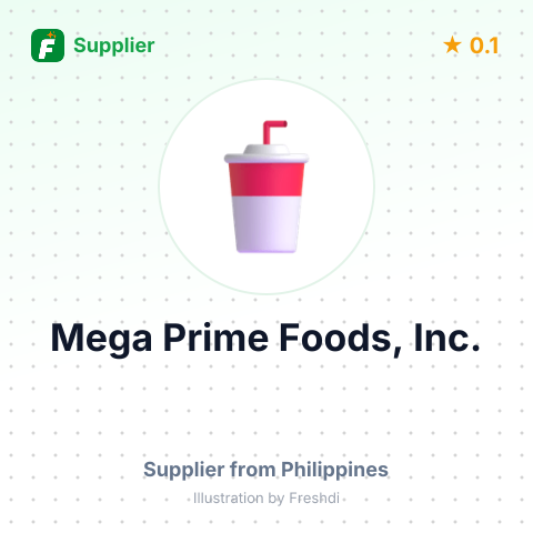 Mega Prime Foods, Inc. – summary card, no photo uploaded yet