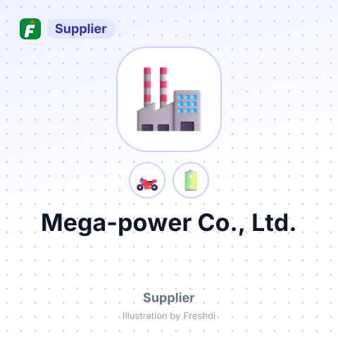 Mega-power Co., Ltd. – summary card, no photo uploaded yet