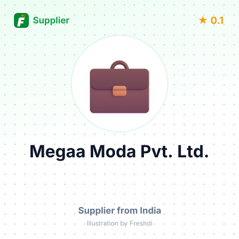Megaa Moda Pvt. Ltd. – summary card, no photo uploaded yet