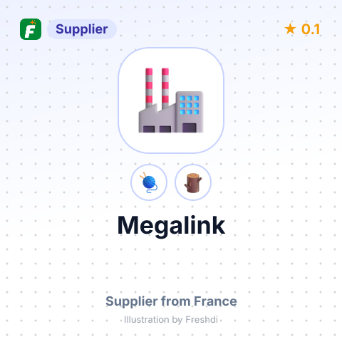 Megalink  – summary card, no photo uploaded yet