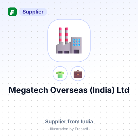 Megatech Overseas (India) Ltd – summary card, no photo uploaded yet