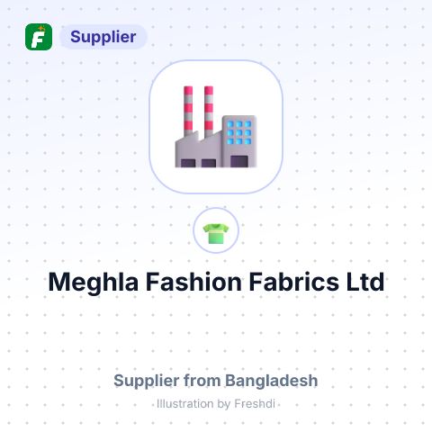 Meghla Fashion Fabrics Ltd – summary card, no photo uploaded yet