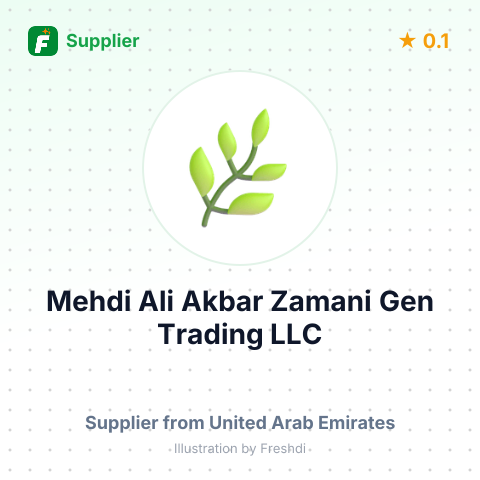 Mehdi Ali Akbar Zamani Gen Trading LLC  – summary card, no photo uploaded yet