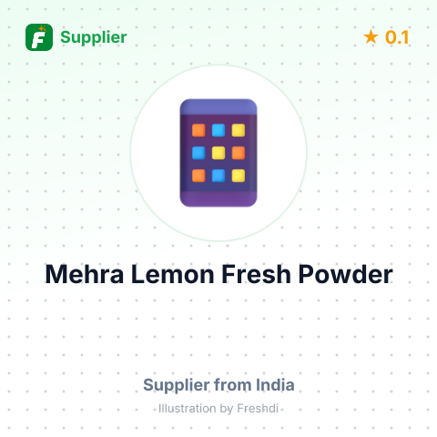 Mehra Lemon Fresh Powder  – summary card, no photo uploaded yet