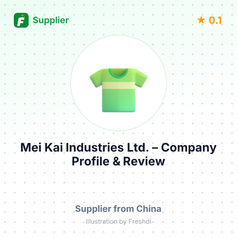 Mei Kai Industries Ltd. – summary card, no photo uploaded yet