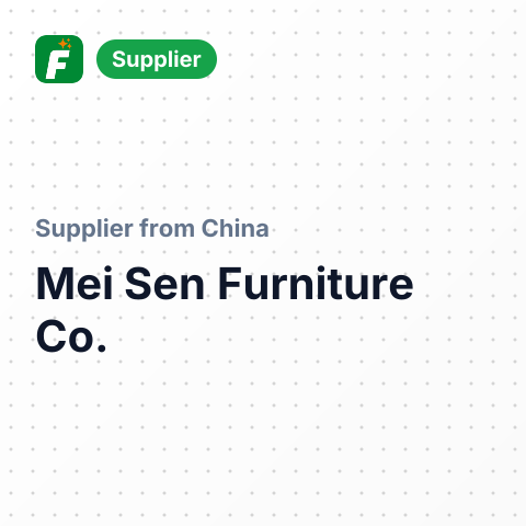 Mei Sen Furniture Co. – summary card, no photo uploaded yet