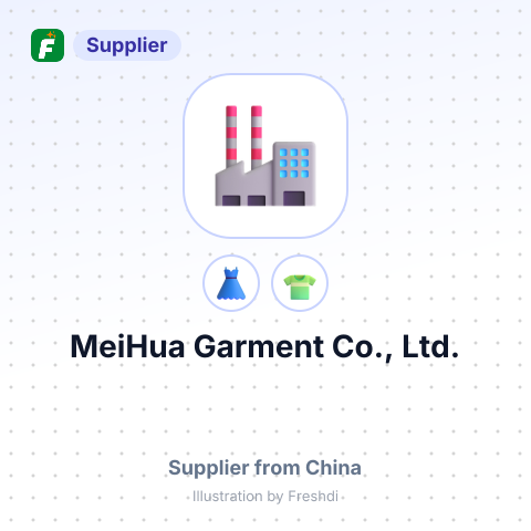 MeiHua Garment Co., Ltd. – summary card, no photo uploaded yet
