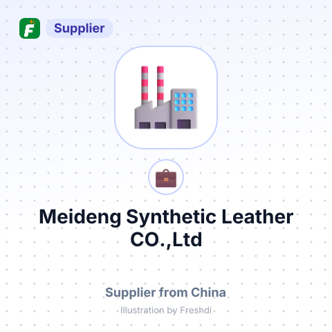 Meideng Synthetic Leather CO.,Ltd – summary card, no photo uploaded yet