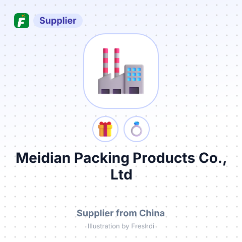 Meidian Packing Products Co., Ltd – summary card, no photo uploaded yet