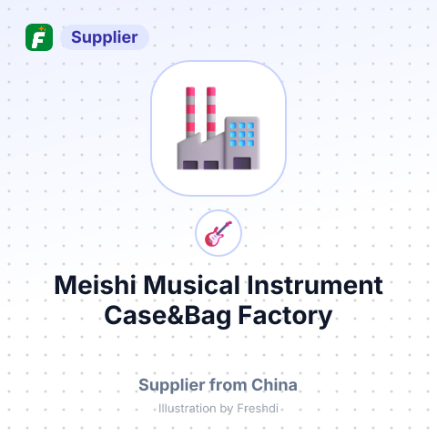 Meishi Musical Instrument Case&Bag Factory – summary card, no photo uploaded yet