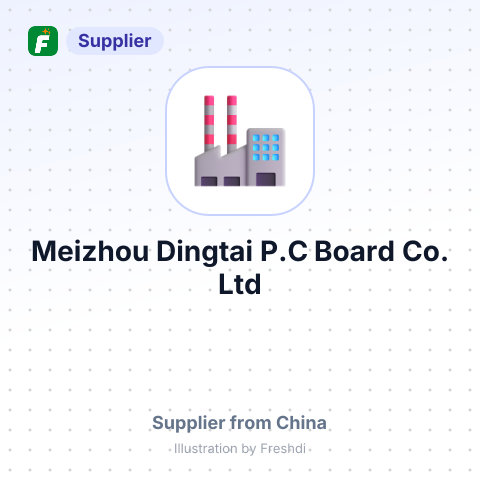 Meizhou Dingtai P.C Board Co.,Ltd – summary card, no photo uploaded yet