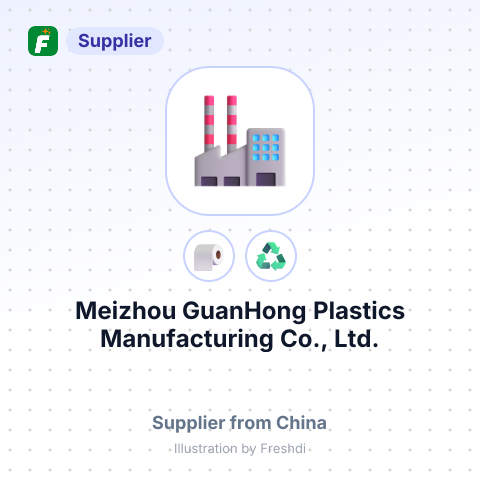 Meizhou GuanHong Plastics Manufacturing Co., Ltd. – summary card, no photo uploaded yet