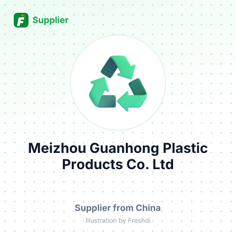 Meizhou Guanhong Plastic Products Co.,Ltd – summary card, no photo uploaded yet