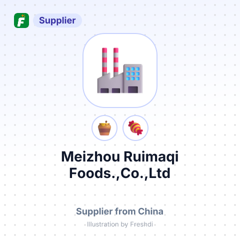Meizhou Ruimaqi Foods.,Co.,Ltd – summary card, no photo uploaded yet