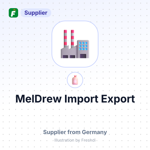 MelDrew Import Export – summary card, no photo uploaded yet